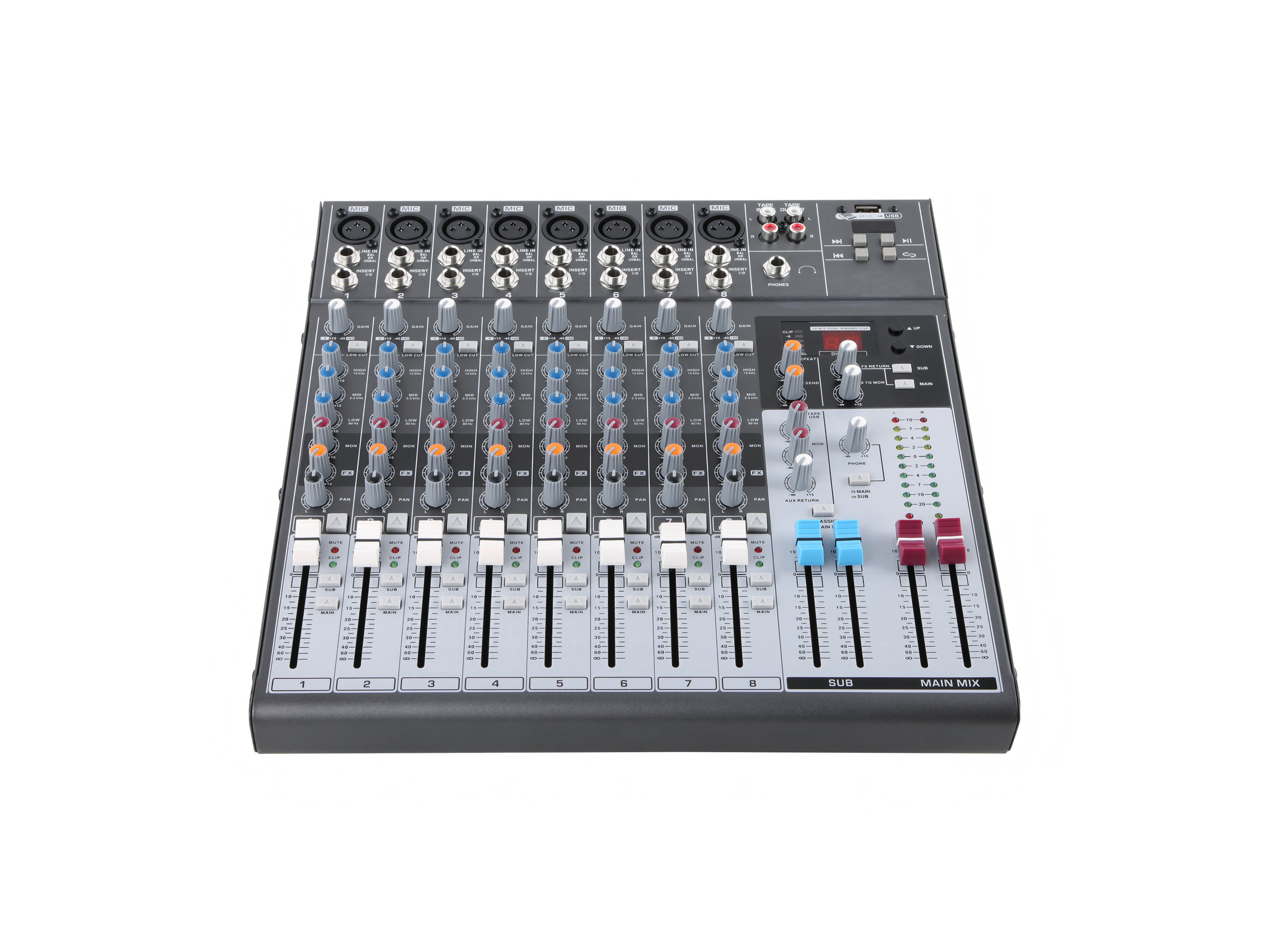 GY-08调音台